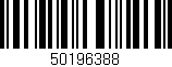 Código de barras (EAN, GTIN, SKU, ISBN): '50196388'