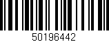 Código de barras (EAN, GTIN, SKU, ISBN): '50196442'