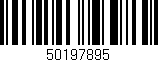 Código de barras (EAN, GTIN, SKU, ISBN): '50197895'