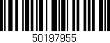 Código de barras (EAN, GTIN, SKU, ISBN): '50197955'