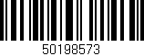 Código de barras (EAN, GTIN, SKU, ISBN): '50198573'