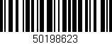 Código de barras (EAN, GTIN, SKU, ISBN): '50198623'