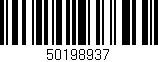 Código de barras (EAN, GTIN, SKU, ISBN): '50198937'