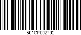 Código de barras (EAN, GTIN, SKU, ISBN): '501CF002782'