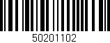 Código de barras (EAN, GTIN, SKU, ISBN): '50201102'