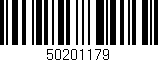 Código de barras (EAN, GTIN, SKU, ISBN): '50201179'