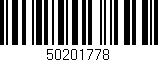 Código de barras (EAN, GTIN, SKU, ISBN): '50201778'