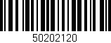 Código de barras (EAN, GTIN, SKU, ISBN): '50202120'