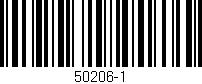 Código de barras (EAN, GTIN, SKU, ISBN): '50206-1'