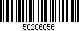 Código de barras (EAN, GTIN, SKU, ISBN): '50206856'
