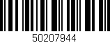 Código de barras (EAN, GTIN, SKU, ISBN): '50207944'