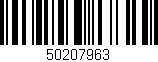 Código de barras (EAN, GTIN, SKU, ISBN): '50207963'