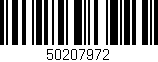 Código de barras (EAN, GTIN, SKU, ISBN): '50207972'