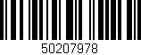 Código de barras (EAN, GTIN, SKU, ISBN): '50207978'