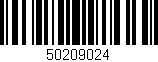 Código de barras (EAN, GTIN, SKU, ISBN): '50209024'