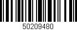 Código de barras (EAN, GTIN, SKU, ISBN): '50209480'