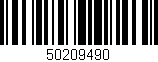 Código de barras (EAN, GTIN, SKU, ISBN): '50209490'