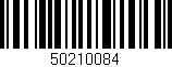 Código de barras (EAN, GTIN, SKU, ISBN): '50210084'