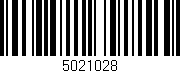 Código de barras (EAN, GTIN, SKU, ISBN): '5021028'