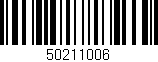 Código de barras (EAN, GTIN, SKU, ISBN): '50211006'