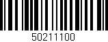 Código de barras (EAN, GTIN, SKU, ISBN): '50211100'