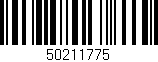 Código de barras (EAN, GTIN, SKU, ISBN): '50211775'