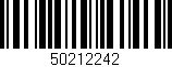Código de barras (EAN, GTIN, SKU, ISBN): '50212242'