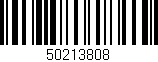 Código de barras (EAN, GTIN, SKU, ISBN): '50213808'