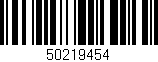 Código de barras (EAN, GTIN, SKU, ISBN): '50219454'
