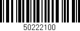 Código de barras (EAN, GTIN, SKU, ISBN): '50222100'
