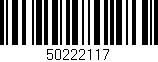 Código de barras (EAN, GTIN, SKU, ISBN): '50222117'