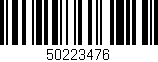 Código de barras (EAN, GTIN, SKU, ISBN): '50223476'