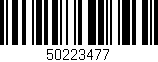 Código de barras (EAN, GTIN, SKU, ISBN): '50223477'