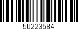 Código de barras (EAN, GTIN, SKU, ISBN): '50223584'