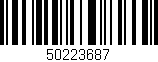 Código de barras (EAN, GTIN, SKU, ISBN): '50223687'