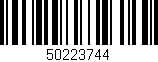 Código de barras (EAN, GTIN, SKU, ISBN): '50223744'