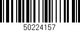 Código de barras (EAN, GTIN, SKU, ISBN): '50224157'