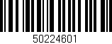 Código de barras (EAN, GTIN, SKU, ISBN): '50224601'