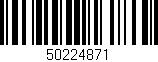 Código de barras (EAN, GTIN, SKU, ISBN): '50224871'