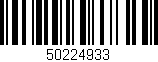 Código de barras (EAN, GTIN, SKU, ISBN): '50224933'