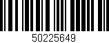 Código de barras (EAN, GTIN, SKU, ISBN): '50225649'