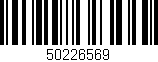 Código de barras (EAN, GTIN, SKU, ISBN): '50226569'