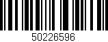 Código de barras (EAN, GTIN, SKU, ISBN): '50226596'