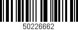 Código de barras (EAN, GTIN, SKU, ISBN): '50226662'