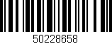 Código de barras (EAN, GTIN, SKU, ISBN): '50228658'