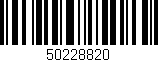 Código de barras (EAN, GTIN, SKU, ISBN): '50228820'