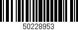 Código de barras (EAN, GTIN, SKU, ISBN): '50228953'