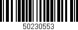 Código de barras (EAN, GTIN, SKU, ISBN): '50230553'
