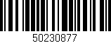 Código de barras (EAN, GTIN, SKU, ISBN): '50230877'