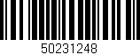 Código de barras (EAN, GTIN, SKU, ISBN): '50231248'